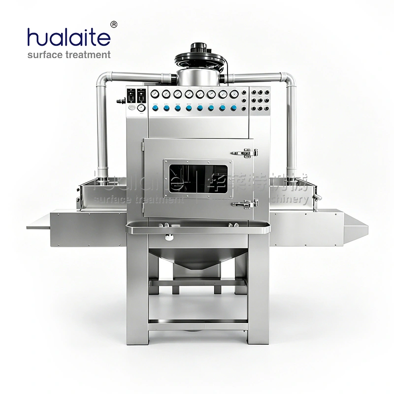 all stainless steel wet liquid sandblasting machine (handheld/automatic series)