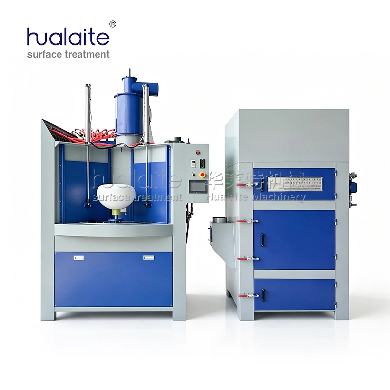 multi‑station turntable type automatic sandblasting production line equipment