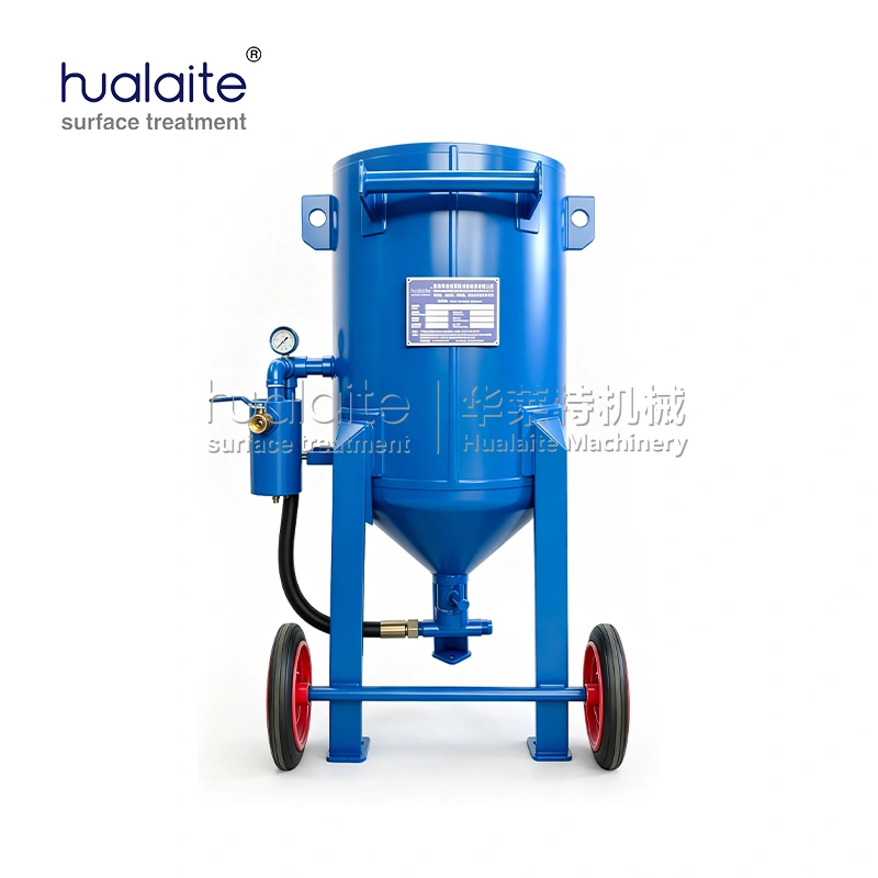 mobile direct‑pressure dry‑wet dual‑use sandblasting pot mobile direct‑pressure dry‑wet dual‑use sandblasting pot