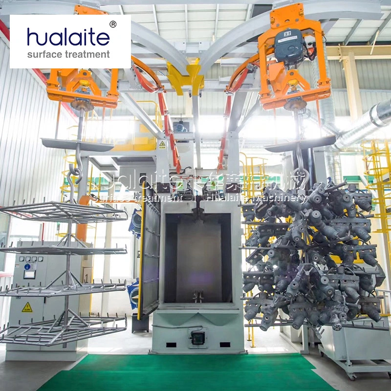 hook type shot blasting cleaning machine (hlt37 series single/double hook suspension blasting equipment) hook type shot blasting cleaning machine (hlt37 series single/double hook suspension blasting equipment)