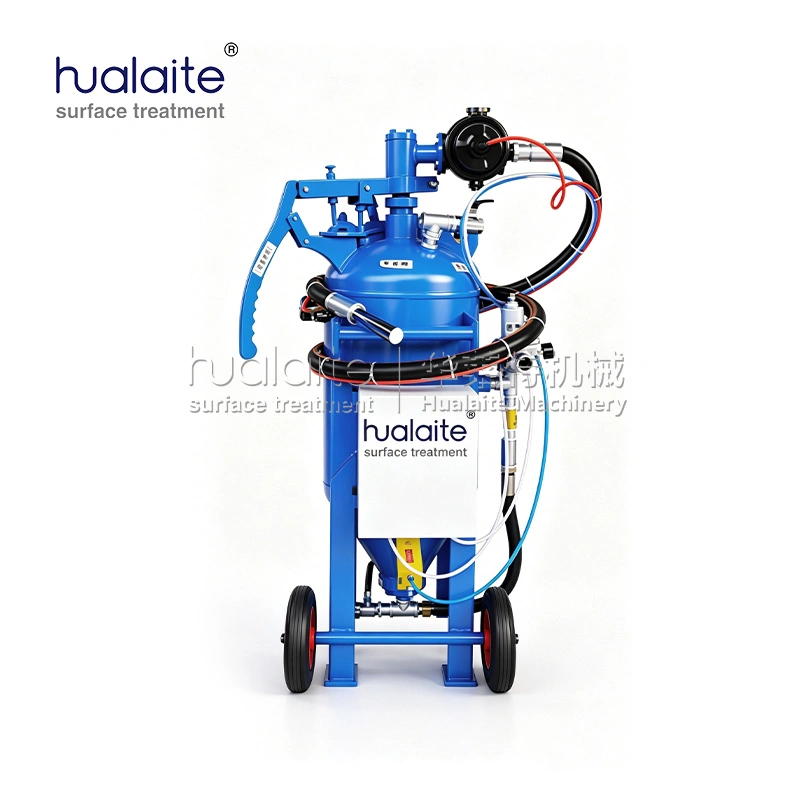mobile direct‑pressure water‑sand mixing dustless sandblasting pot (wet sandblasting machine) mobile direct‑pressure water‑sand mixing dustless sandblasting pot (wet sandblasting machine)