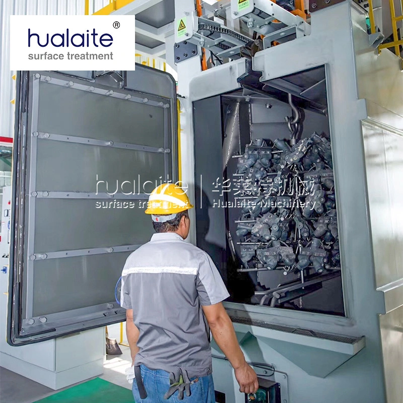 hook type shot blasting cleaning machine (hlt37 series single/double hook suspension blasting equipment) hook type shot blasting cleaning machine (hlt37 series single/double hook suspension blasting equipment)