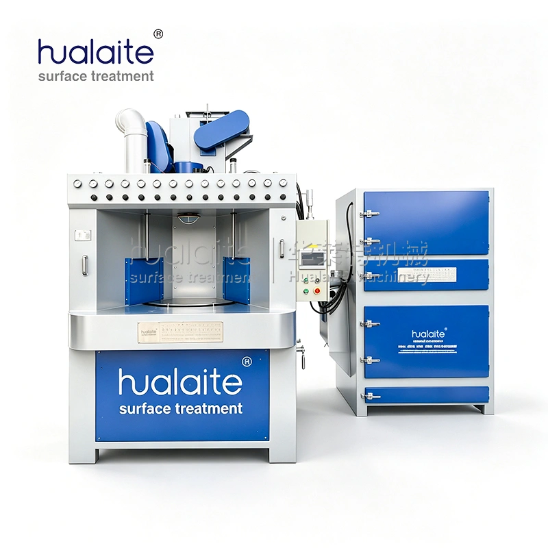 multi‑station turntable type automatic sandblasting production line equipment multi‑station turntable type automatic sandblasting production line equipment