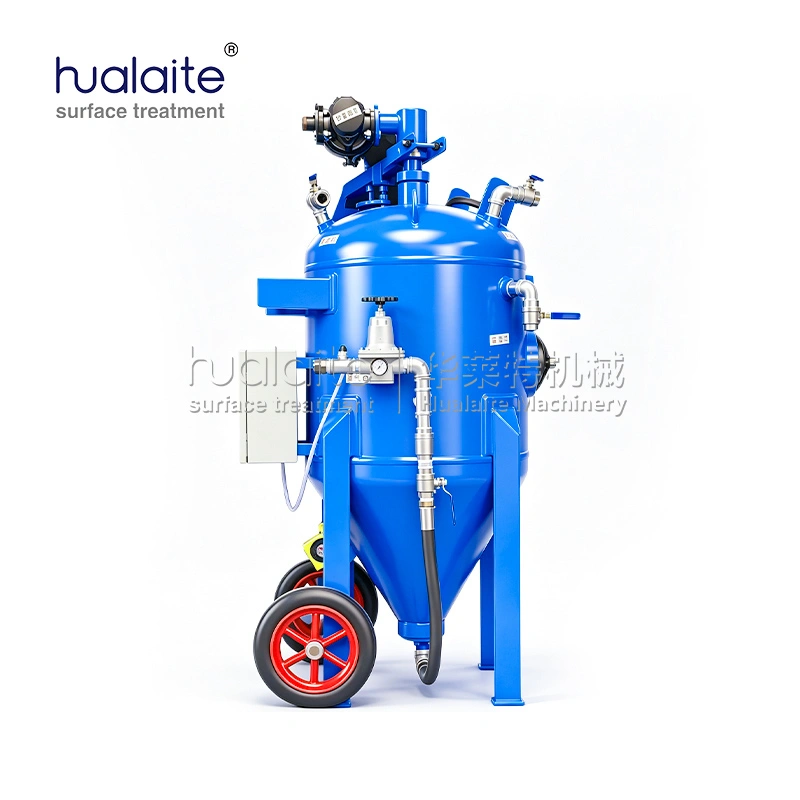mobile direct‑pressure water‑sand mixing dustless sandblasting pot (wet sandblasting machine) mobile direct‑pressure water‑sand mixing dustless sandblasting pot (wet sandblasting machine)