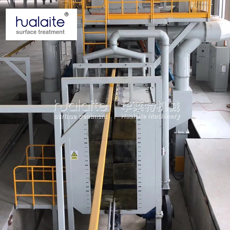 overhead monorail continuous pass through shot blasting machine (hlt38/hlt48/hlt58 series suspension conveyor blasting equipment) overhead monorail continuous pass through shot blasting machine (hlt38/hlt48/hlt58 series suspension conveyor blasting equipment)