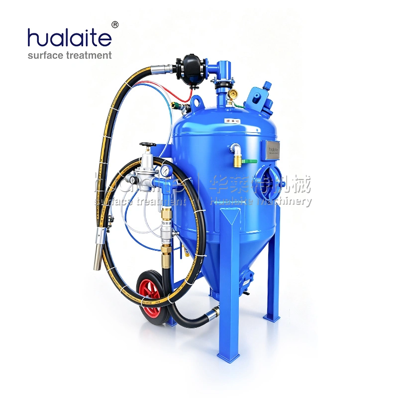 mobile direct‑pressure water‑sand mixing dustless sandblasting pot (wet sandblasting machine) mobile direct‑pressure water‑sand mixing dustless sandblasting pot (wet sandblasting machine)