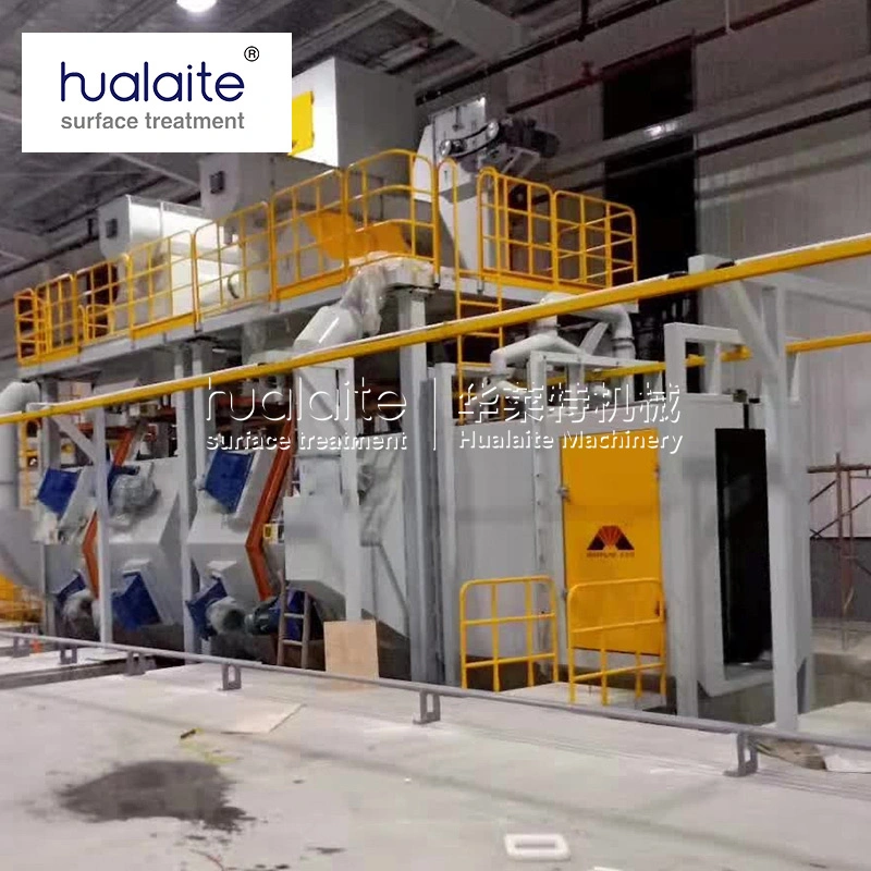 overhead monorail continuous pass through shot blasting machine (hlt38/hlt48/hlt58 series suspension conveyor blasting equipment) overhead monorail continuous pass through shot blasting machine (hlt38/hlt48/hlt58 series suspension conveyor blasting equipment)