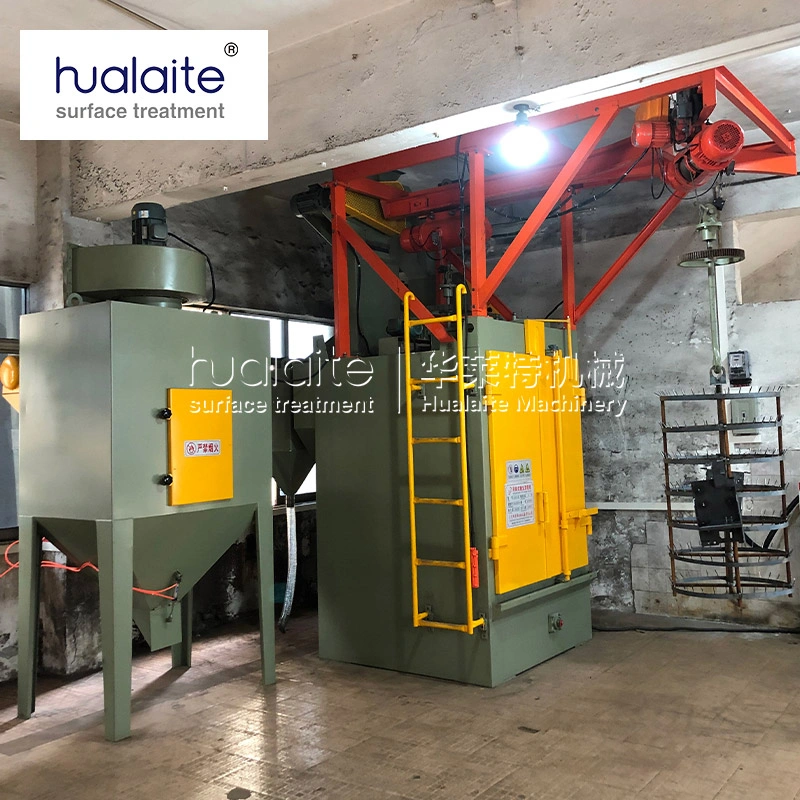 hook type shot blasting cleaning machine (hlt37 series single/double hook suspension blasting equipment) hook type shot blasting cleaning machine (hlt37 series single/double hook suspension blasting equipment)