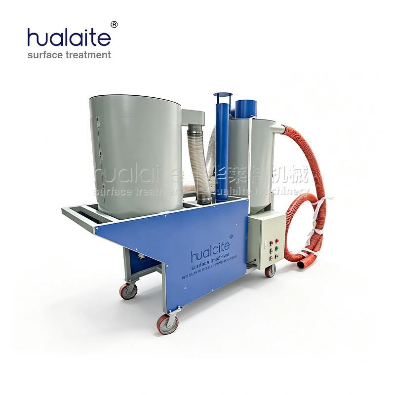 vacuum abrasive recovery unit (negative pressure pneumatic conveying equipment for sandblasting room / shot blasting machine abrasive recovery)