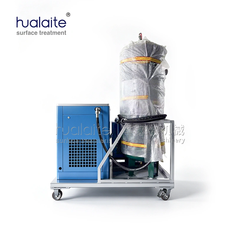 hlt series combined mobile screw air compressor unit (4 in 1 trailer mounted air source system with compressor + air tank + dryer + filters)